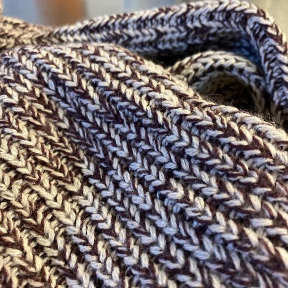 Express Turtle Neck Off the Shoulder Knit Sweater - Picture 4 of 4